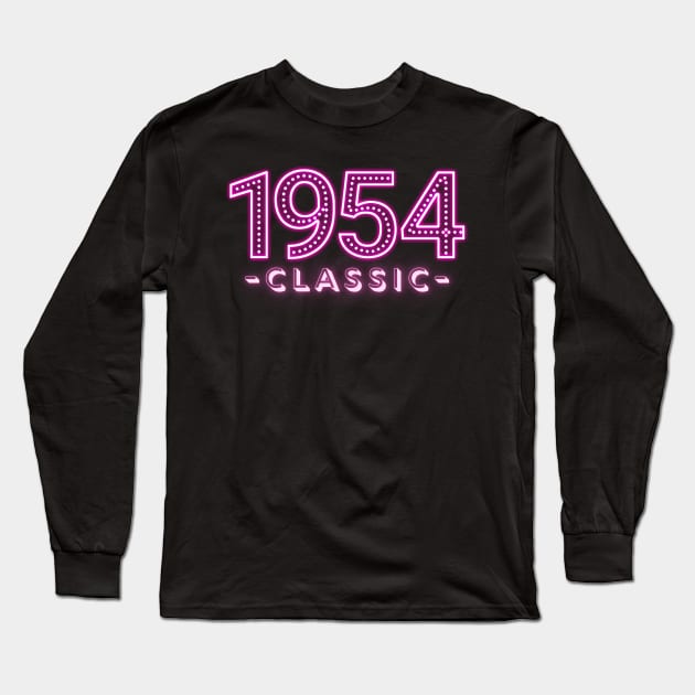 1954 CLASSIC Long Sleeve T-Shirt by Blended Designs